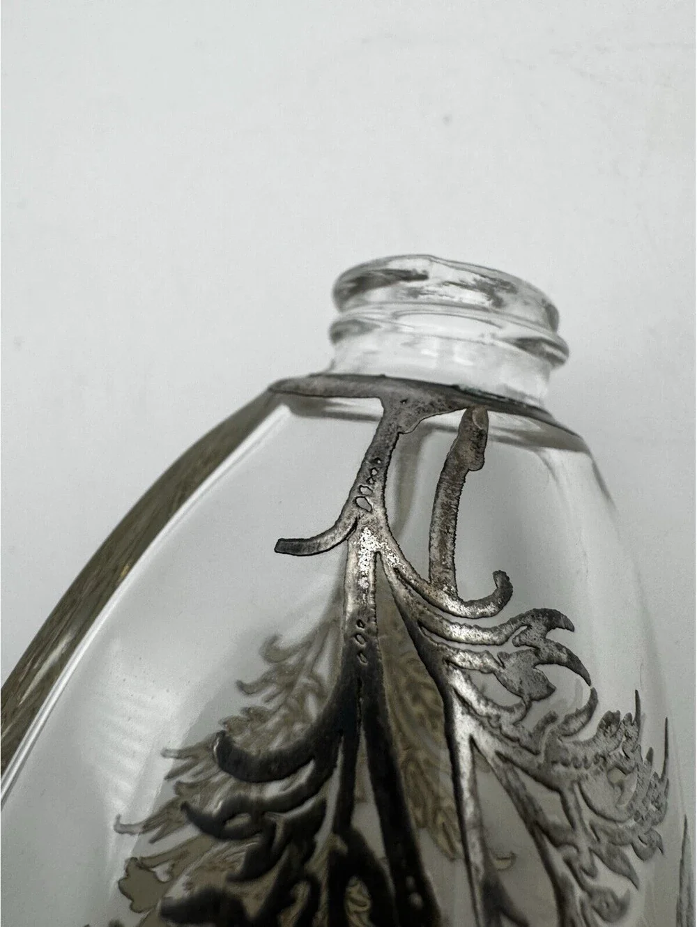 Vintage Silver City Flanders Salt/Pepper Shaker - No Top - Silver Inlay